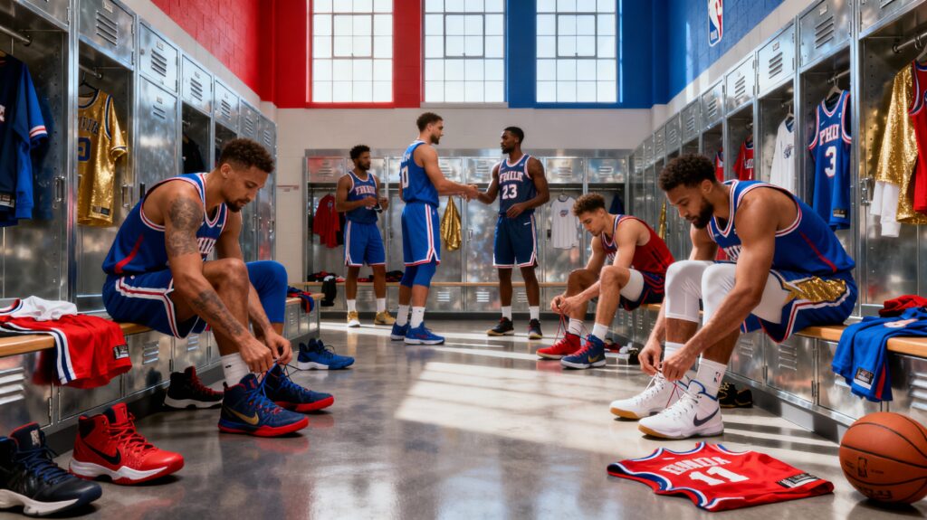 Banière Vestiaire Basket